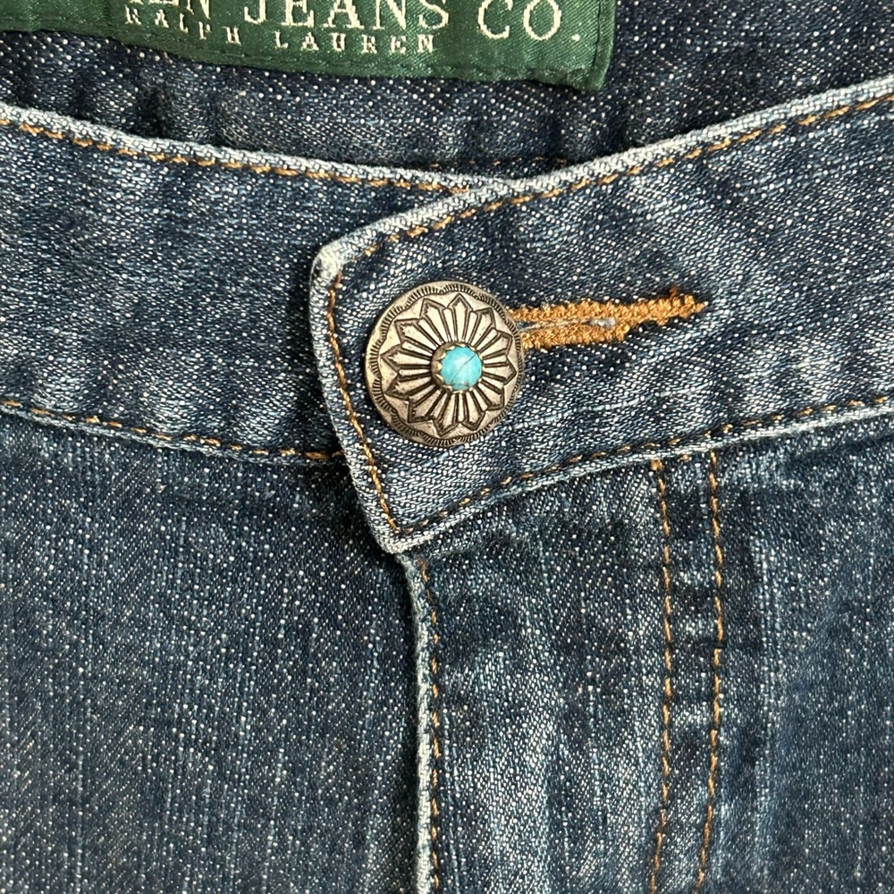 Lauren Jeans Co. Ralph Lauren Beaded Jeans - Picture 5 of 12